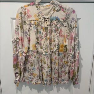 Spell & the Gypsy Boho Blouse with Ruffle Accents
